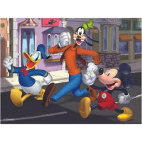 Dino Drevené licenčné kocky Mickey Mouse – 12 kociek