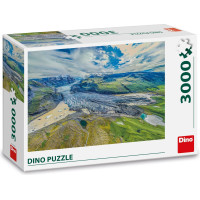 DINO Puzzle Islandský ľadovec 3000 dielikov