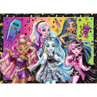 TREFL Puzzle Monster High: Elektrizujúci deň 4v1 (35,48,54,70 dielikov)