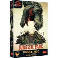 TREFL Puzzle Premium Plus Jurassic Park: Filmový plagát 1000 dielikov