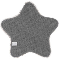 Detský plyšový koberec SOFT STAR 60x60 cm - šedý