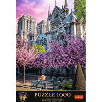 TREFL Puzzle Premium Plus Photo Odyssey: Katedrála Notre-Dame v Paríži 1000 dielikov