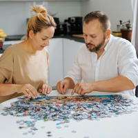 TREFL Puzzle Premium Plus Photo Odyssey: Pohľad na Gdansk, Poľsko 1000 dielikov