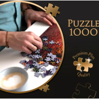 TREFL Puzzle Premium Plus Tea Time: Jarné prípravy 1000 dielikov