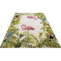 Kusový koberec Flair 105616 Tropical Birds Multicolored – na ven i na doma