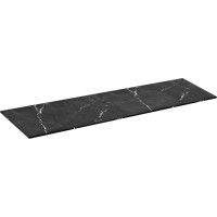 Sapho LOREA doska Rockstone 181x1,2x51,5cm, black attica LE180-0598