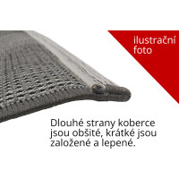 Kusový koberec Life Shaggy 1503 anthracit - 80x250 cm