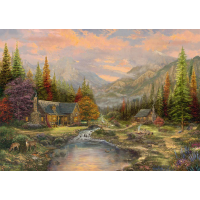 SCHMIDT Drevené puzzle Sierra Paradise 1000 dielikov