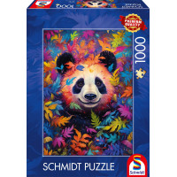 SCHMIDT Puzzle Panda v dúhovom lese 1000 dielikov