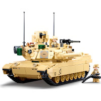 Sluban Model Bricks M38-B0892 Bojový tank M1A2 Abrams