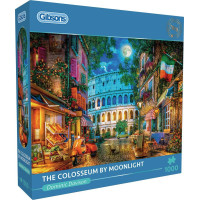 GIBSONS Puzzle Koloseum za svitu mesiaca 1000 dielikov