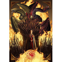 CLEMENTONI Puzzle Rod draka: Rhaenyra Targaryen 1000 dielikov