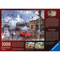 RAVENSBURGER Puzzle Železničný prejazd 1000 dielikov