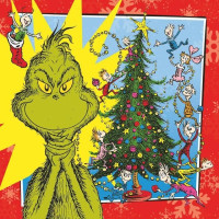 RAVENSBURGER Puzzle Grinch 3x49 dielikov