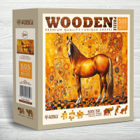 WOODEN CITY Drevené puzzle Viedenský kôň 505 dielikov