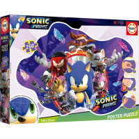 EDUCA Poster puzzle Sonic 250 dielikov