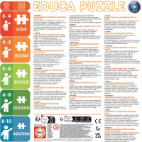 EDUCA Puzzle Bol raz jeden... život 300 dielikov