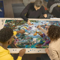 RAVENSBURGER Puzzle Tropickí draci 4000 dielikov