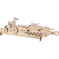 UGEARS 3D puzzle Brave UA Tractor 51 dielikov