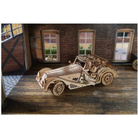 UGEARS 3D puzzle Športové auto Rapid Mouse 226 dielikov