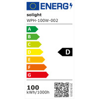 Solight High Bay, 100W, 14000lm, 120°, Philips, MW, 5000K, UGR