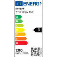 Solight high bay, 200W, 28000lm, 120 °, Meanwell, 5000K, UGR