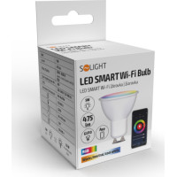 Solight LED SMART WIFI žiarovka, GU10, 5W, RGB, 425lm