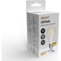 Solight LED žiarovka, klasický tvar, 7W, E27, 3000K, 270 °, 810lm