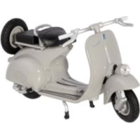 WELLY Kovový skúter Vespa 125CC (1963) sivý