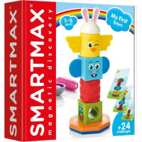 SMARTMAX Magnetická stavebnica Môj prvý totem 8 dielikov