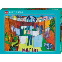 HEYE Puzzle Daily Life: Na dvore 1000 dielikov