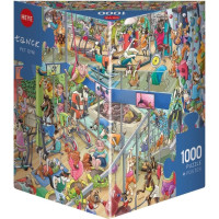 HEYE Puzzle Zvieracia telocvičňa 1000 dielikov