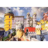 RAVENSBURGER Puzzle Impozantné hrady a zámky: Pena, Portugalsko 1000 dielikov