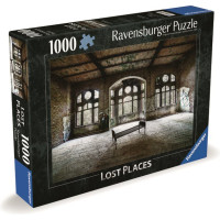 RAVENSBURGER Puzzle Stratené miesta: Opustená komnata 1000 dielikov