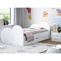 Detská posteľ SRDIEČKO bez motívu 160x80 cm, so zásuvkou (11 farieb) + matrace ZADARMO