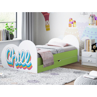 Detská posteľ CHILL 160x80 cm, so zásuvkou (11 farieb) + matrace ZADARMO