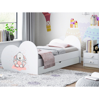 Detská posteľ Králíček 160x80 cm, so zásuvkou (11 farieb) + matrace ZADARMO