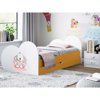 Detská posteľ Králíček 160x80 cm, so zásuvkou (11 farieb) + matrace ZADARMO