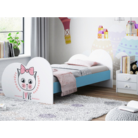 Detská posteľ MAČIATKO 190x90 cm (11 farieb) + matrace ZADARMO