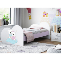 Detská posteľ zamilovaní MEDVÍDCI 190x90 cm (11 farieb) + matrace ZADARMO