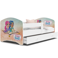 Detská posteľ LUCY so zásuvkou - 180x90 cm - ADVENTURE WITH Ginsu