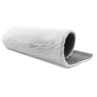 Kusový koberec OSLO TX - biely - imitácia králičej kožušiny - 80x140 cm