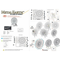 METAL EARTH 3D puzzle Ruský bicykel