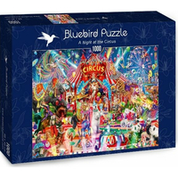 BLUEBIRD Puzzle Večer v cirkuse 1000 dielikov