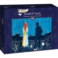 BLUEBIRD Puzzle Dvaja ľudia: Osamelí (1899) 1000 dielikov