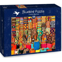 BLUEBIRD Puzzle Farebné košíky 1500 dielikov