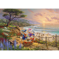 SCHMIDT Puzzle Donald & Daisy: Kačerie popoludní 1000 dielikov