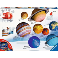 RAVENSBURGER 3D puzzle Slnečná sústava 540 dielikov