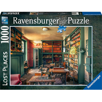 RAVENSBURGER Puzzle Stratené miesta: Záhadná hradná knižnica 1000 dielikov