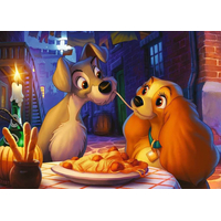 RAVENSBURGER Puzzle Lady a Tramp 1000 dielikov